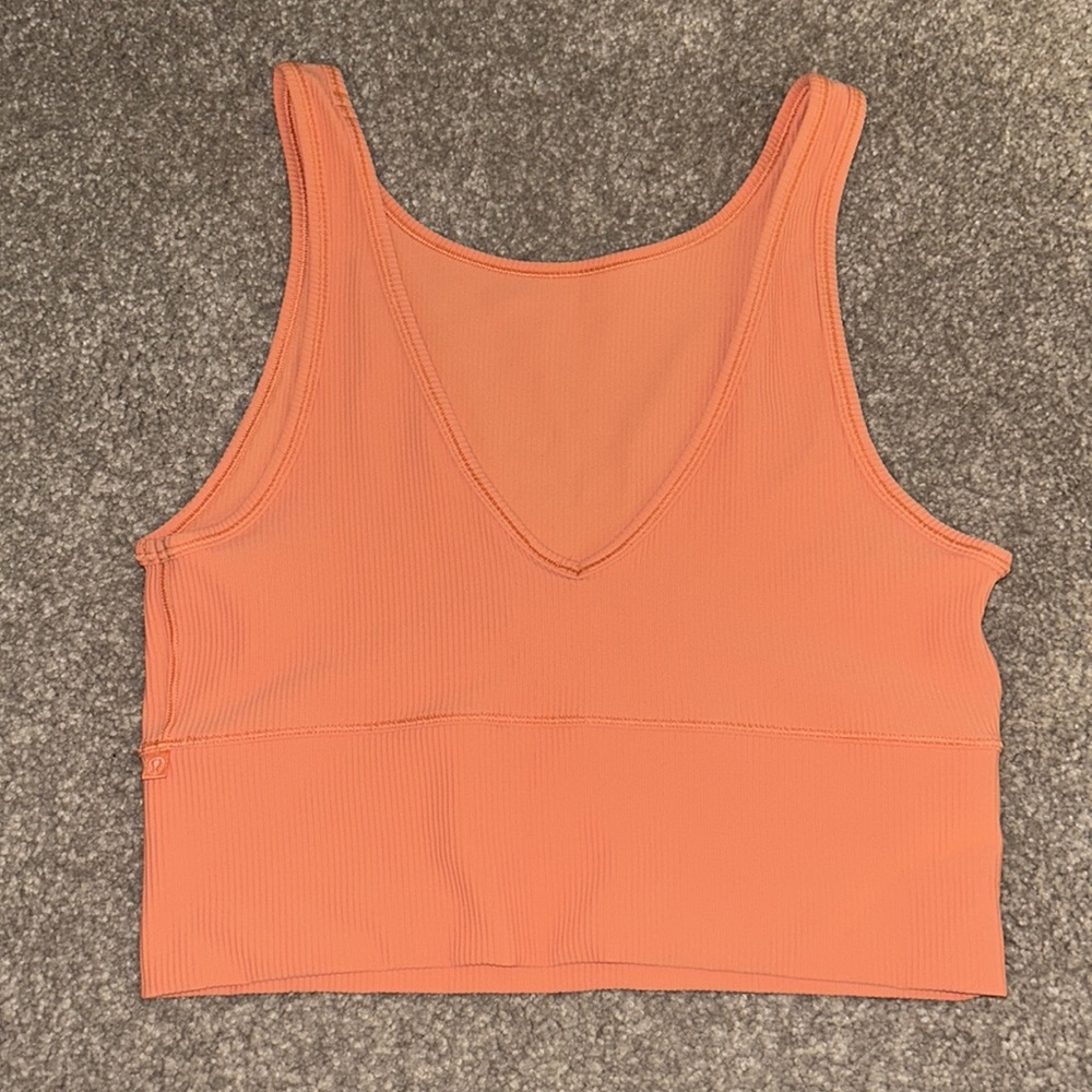 Lululemon Power Pivot Ribbed Tank - Picture 2 of 3